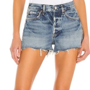 Agolde Parker Short in Swapmeet Dark